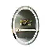 Дзеркало Qtap Mideya з підсвічуванням (DC-A805) 500х700 QT2078A805W