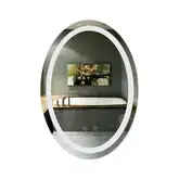 Дзеркало Qtap Mideya з антизапотіванням (DC-B805) 500х700 QT2078B805W