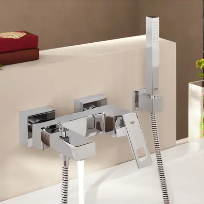 Grohe Eurocube Змішувач для ванни, хром (23141000)