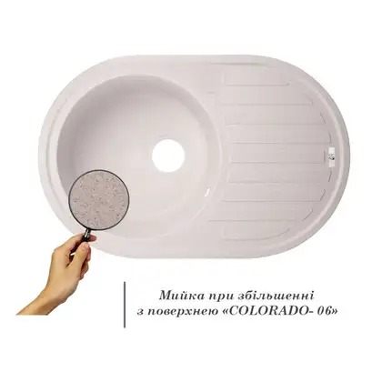 Lidz COL-06 Кухонная мойка, светло-бежевый (LIDZCOL06780500200) Lidz COL-06 Кухонная мойка, светло-бежевый (LIDZCOL06780500200)