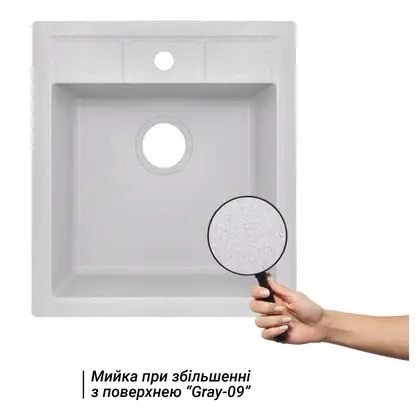 Lidz GRA-09 Кухонная мойка, графит (LIDZGRA09460515200) Lidz GRA-09 Кухонная мойка, графит (LIDZGRA09460515200)