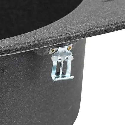 Lidz GRF-13 Кухонная мойка, графит (LIDZGRF13620500200)