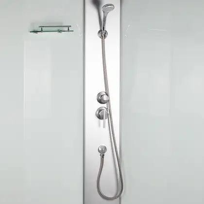 Lidz Tani SB90x90 Душевой бокс, матовое стекло (LTSB9090SATHIGHFR)