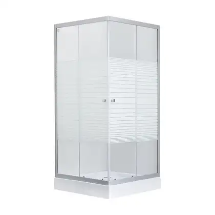 Душевая кабина Lidz Wiezak SC90x90.SAT.LOW.L, стекло Linie 4 мм (LWKSC9090SATLOWL) Душевая кабина Lidz Wiezak SC90x90.SAT.LOW.L, стекло Linie 4 мм (LWKSC9090SATLOWL)