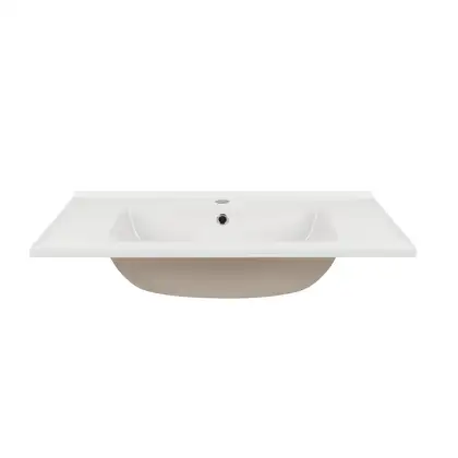 Раковина Qtap Albatross E49 800х490х200 White с донным клапаном QT01119080E49W Раковина Qtap Albatross E49 800х490х200 White с донным клапаном QT01119080E49W