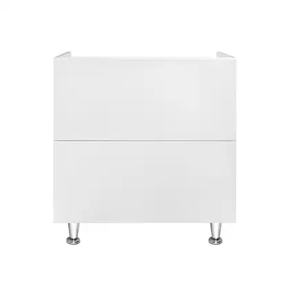 Тумба напольная Qtap Tern 800х725х437 White с полотенцедержателем QT1773TNL801W Тумба напольная Qtap Tern 800х725х437 White с полотенцедержателем QT1773TNL801W