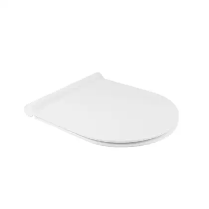 Унитаз-компакт Qtap Aquarius безободковый с сиденьем Soft-close QT2122C665PW Унитаз-компакт Qtap Aquarius безободковый с сиденьем Soft-close QT2122C665PW