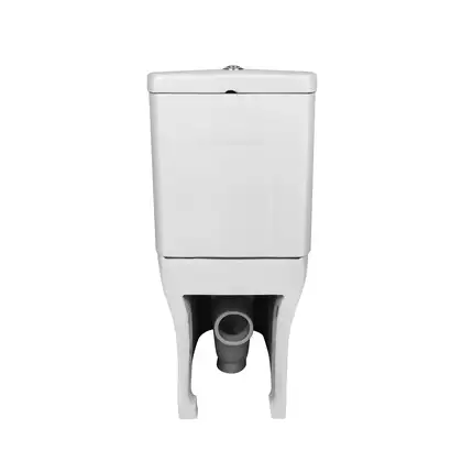Унитаз-компакт Qtap Aquarius безободковый с сиденьем Soft-close QT2122C665PW Унитаз-компакт Qtap Aquarius безободковый с сиденьем Soft-close QT2122C665PW