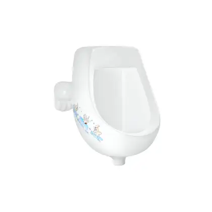 Qtap Baby Подвесной писсуар, белый с рисунком (QT2388U460EWD) Qtap Baby Подвесной писсуар, белый с рисунком (QT2388U460EWD)