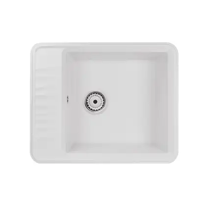 Кухонная мойка Qtap CS 6250 White (QT6250WHI650) Кухонная мойка Qtap CS 6250 White (QT6250WHI650)