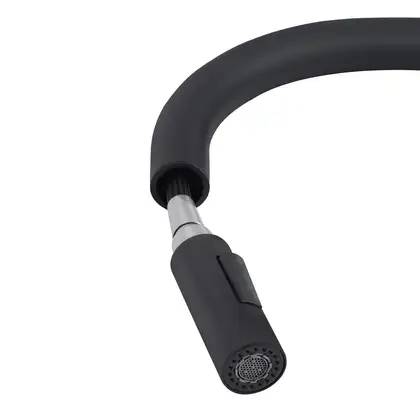 Змішувач для кухні з висувним виливом Qtap Lenicka 9138103UB (QTLEN9138103UB)