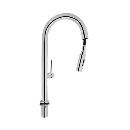 Qtap Lenicka Смеситель для кухни, хром (QTLEN9138103UC)
