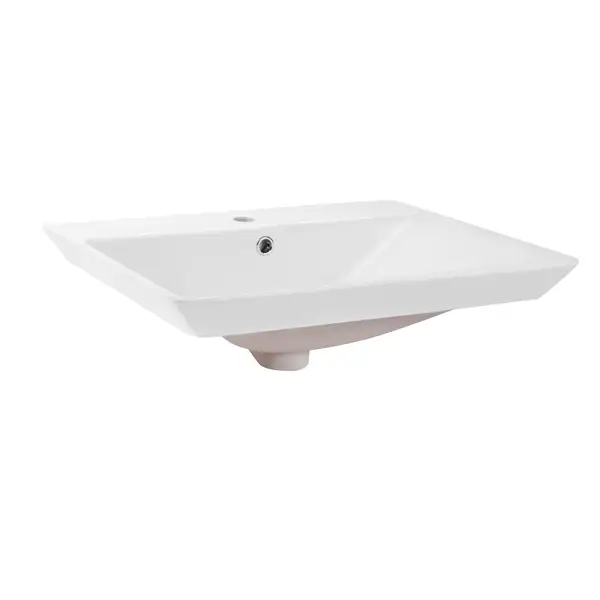 Раковина Qtap Albatross D 600х500х210 White с донным клапаном QT01115060DW Раковина Qtap Albatross D 600х500х210 White с донным клапаном QT01115060DW
