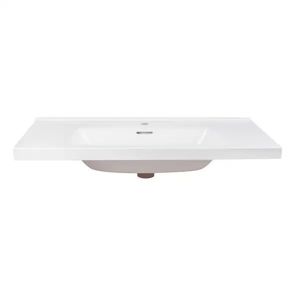 Раковина Qtap Albatross 5H 1000х500х210 White с донным клапаном QT01115100HW Раковина Qtap Albatross 5H 1000х500х210 White с донным клапаном QT01115100HW