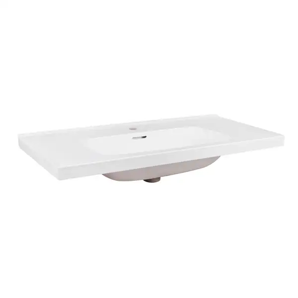 Раковина Qtap Albatross 5H 1000х500х210 White с донным клапаном QT01115100HW Раковина Qtap Albatross 5H 1000х500х210 White с донным клапаном QT01115100HW