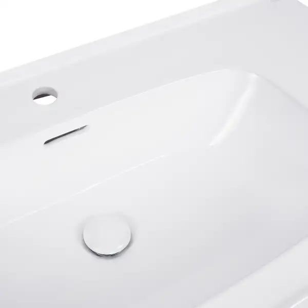 Раковина Qtap Albatross 5H 1000х500х210 White с донным клапаном QT01115100HW Раковина Qtap Albatross 5H 1000х500х210 White с донным клапаном QT01115100HW