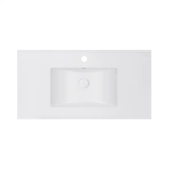 Раковина Qtap Albatross E 900х460х180 White с донным клапаном QT01119090EW