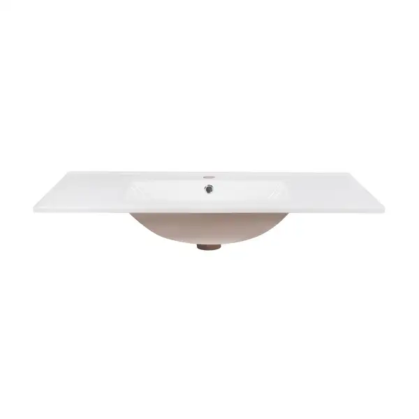 Раковина Qtap Albatross E 900х460х180 White с донным клапаном QT01119090EW