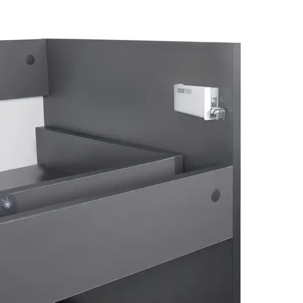 Тумба напольная Qtap Scorpio 710х825х460 Graphite QT1473TNВ702G Тумба напольная Qtap Scorpio 710х825х460 Graphite QT1473TNВ702G