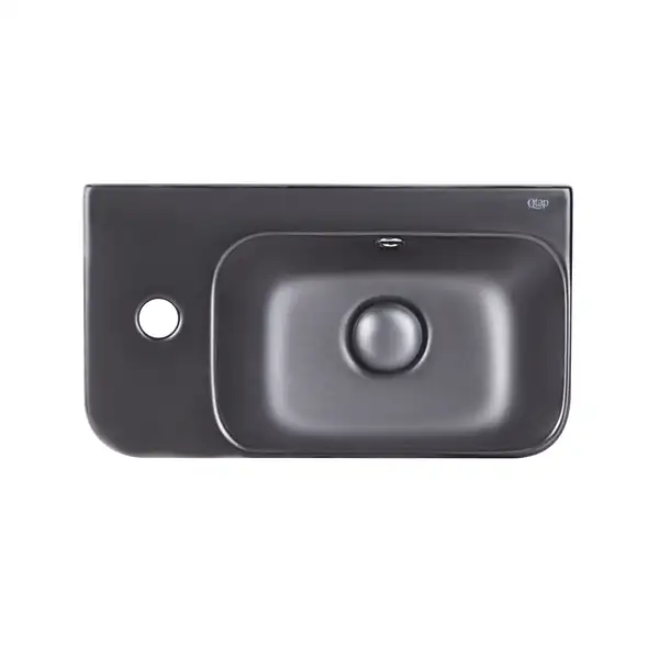 Раковина Qtap Tern з донним клапаном QT17115117LMB