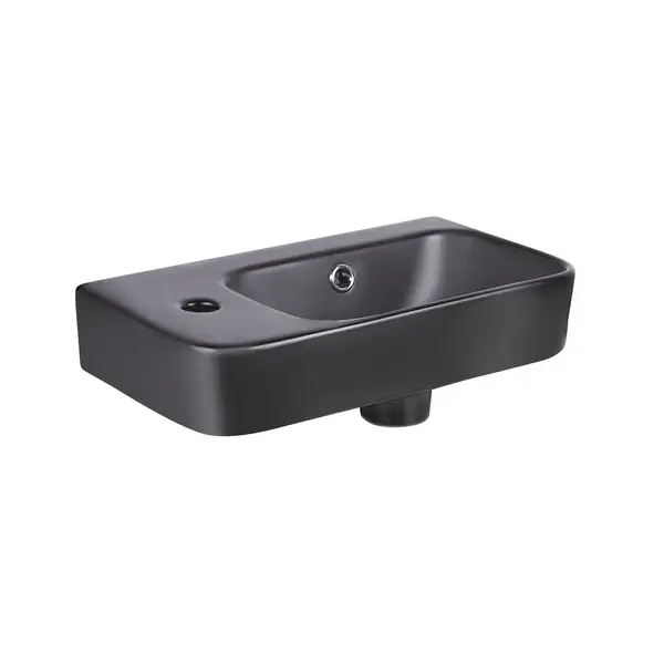 Раковина Qtap Tern з донним клапаном QT17115117LMB