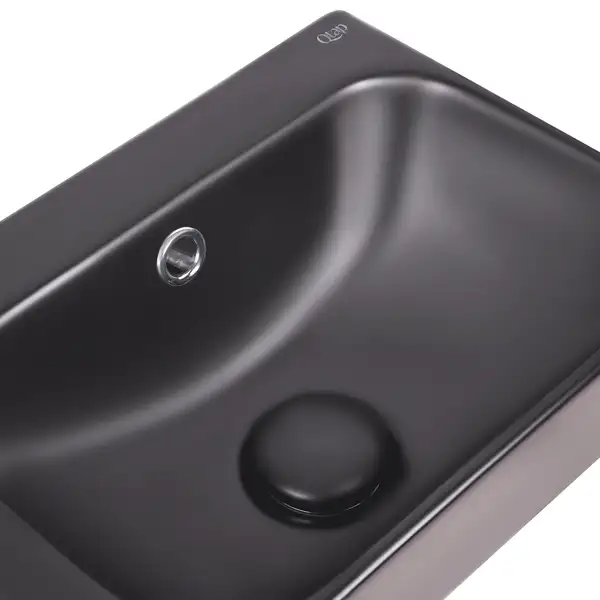 Раковина Qtap Tern з донним клапаном QT17115117LMB