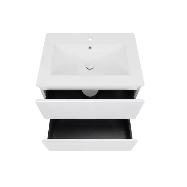 Комплект Qtap Tern 600х580х437 White тумба напольная + раковина врезная, с полотенцедержателем QT1772TPЛ6013060CW (QT1772TPL6013060CW) Комплект Qtap Tern 600х580х437 White тумба напольная + раковина врезная, с полотенцедержателем QT1772TPЛ6013060CW (QT1772TPL6013060CW)
