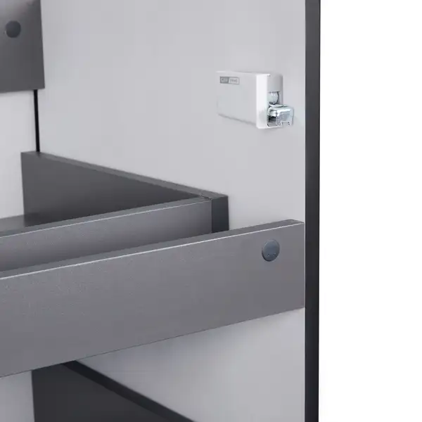 Тумба подвесная Qtap Tern 600х580х437 Matt black с полотенцедержателем QT1774TPL602MB Тумба подвесная Qtap Tern 600х580х437 Matt black с полотенцедержателем QT1774TPL602MB