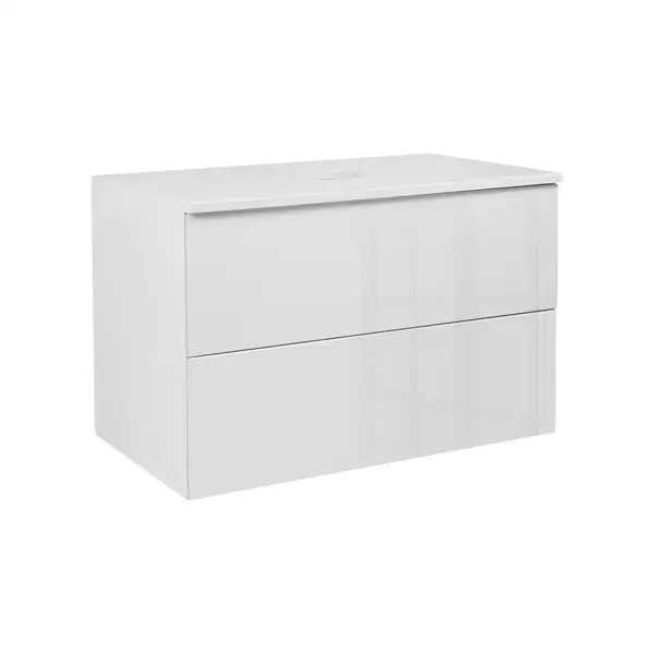Тумба подвесная Qtap Tern 700х476х469 White со столешницей и полотенцедержателем QT1774TPЛ701W (QT1779TPL701W) Тумба подвесная Qtap Tern 700х476х469 White со столешницей и полотенцедержателем QT1774TPЛ701W (QT1779TPL701W)