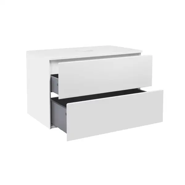 Тумба подвесная Qtap Tern 700х476х469 White со столешницей и полотенцедержателем QT1774TPЛ701W (QT1779TPL701W) Тумба подвесная Qtap Tern 700х476х469 White со столешницей и полотенцедержателем QT1774TPЛ701W (QT1779TPL701W)