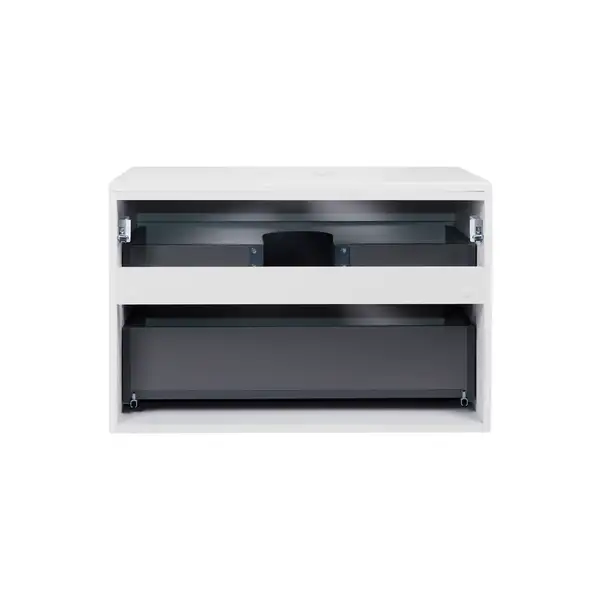 Тумба подвесная Qtap Tern 700х476х469 White со столешницей и полотенцедержателем QT1774TPЛ701W (QT1779TPL701W) Тумба подвесная Qtap Tern 700х476х469 White со столешницей и полотенцедержателем QT1774TPЛ701W (QT1779TPL701W)