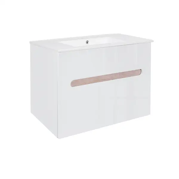 Комплект Qtap Virgo 800х580х437 White/Whitish oak тумба подвесная + раковина врезная QT1872TPА8013080CW (QT1872TPА8013080CWWO) Комплект Qtap Virgo 800х580х437 White/Whitish oak тумба подвесная + раковина врезная QT1872TPА8013080CW (QT1872TPА8013080CWWO)