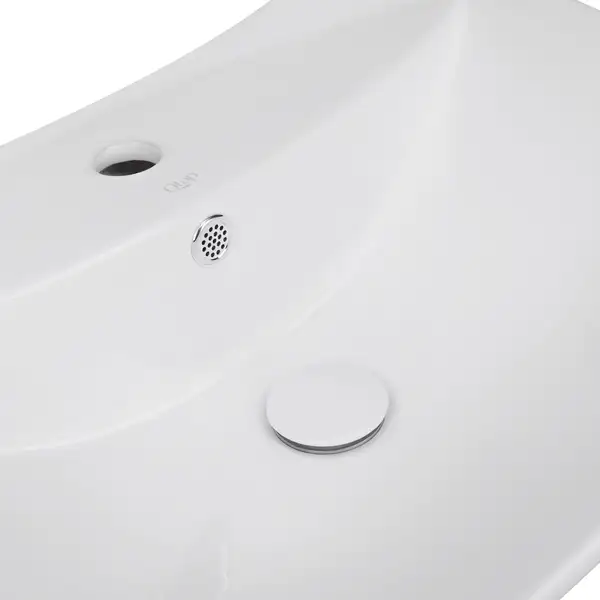 Раковина подвесная моноблок Qtap Presto 600х450х405mm White с донным клапаном QT2411G822W Раковина подвесная моноблок Qtap Presto 600х450х405mm White с донным клапаном QT2411G822W