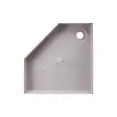 Набор Lidz душевая кабина Dozorca SC90x90.BLA.LOW.TR, стекло прозрачное 6 мм + поддон Diament (LDSC9090BLALOWTR2SET)