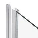 Душевая кабина Lidz Dozorca SC90x90.CRM.LOW.TR, стекло прозрачное 6 мм без поддона (LDSC9090CRMLOWTR2)