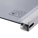 Набор Lidz душевая кабина Latwa SC80x80.SAT.HIGH.GR, стекло тонированное 4 мм + поддон с панелью Kupala (LLSC8080SATHIGHGR2SET)