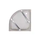 Набор Lidz душевая кабина Latwa SC80x80.SAT.MID.GR, стекло тонированное 4 мм + поддон с панелью Kupala (LLSC8080SATMIDGR2SET)
