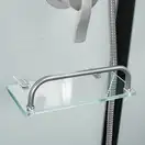 Душевой бокс Lidz Majatek SB90x90.BLA.LOW.TR, стекло прозрачное 5 мм без поддона (LMSB9090BLALOWTR2)