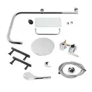 Душевой бокс Lidz Majatek SB90x90.BLA.LOW.TR, стекло прозрачное 5 мм без поддона (LMSB9090BLALOWTR2)
