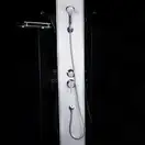Душевой бокс Lidz Tani SB80x80.SAT.HIGH.GR, стекло тонированное 4 мм без поддона (LTSB8080SATHIGHGR)