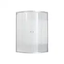 Душевая кабина Lidz Wieza SC90x90.SAT.LOW.L, стекло Linie 4 мм без поддона (LWISC9090SATLOWL2)