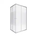 Душевая кабина Lidz Wiezak SC100x80.SAT.LOW.L, стекло Linie 4 мм без поддона (LWKSC10080SATLOWL2)