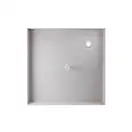 Набор Lidz душевая кабина Wiezak SC90x90.SAT.LOW.L, стекло Linie 4 мм + поддон Mazur (LWKSC9090SATLOWL2SET)