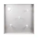 Набор Qtap душевая кабина Aquarius CRM1099SC6 Clear 2020x900x900 мм + поддон Tern 309912C 90x90x12 см с сифоном (AQUACRM1099SC6SET)