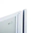 Штора на ванну Qtap Gemini WHI401114RP4 стекло Pear 4 мм, 110x140 см (GEMWHI401114RP4)