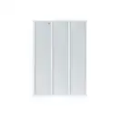 Штора на ванну Qtap Gemini WHI40114RP4 стекло Pear 4 мм, 100x140 см (GEMWHI40114RP4)
