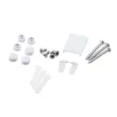 Штора на ванну Qtap Gemini WHI40114RP4 стекло Pear 4 мм, 100x140 см (GEMWHI40114RP4)