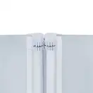 Штора на ванну Qtap Gemini WHI40114RP6 стекло Pear 6 мм, 100x140 см (GEMWHI40114RP6)