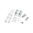Штора на ванну Qtap Gemini WHI40114RP6 стекло Pear 6 мм, 100x140 см (GEMWHI40114RP6)