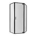 Душевая кабина Qtap Leo BLA10995-AC6 90x90 см, стекло Clear 6 мм, покрытие CalcLess без поддона (LEOBLA10995AC6)